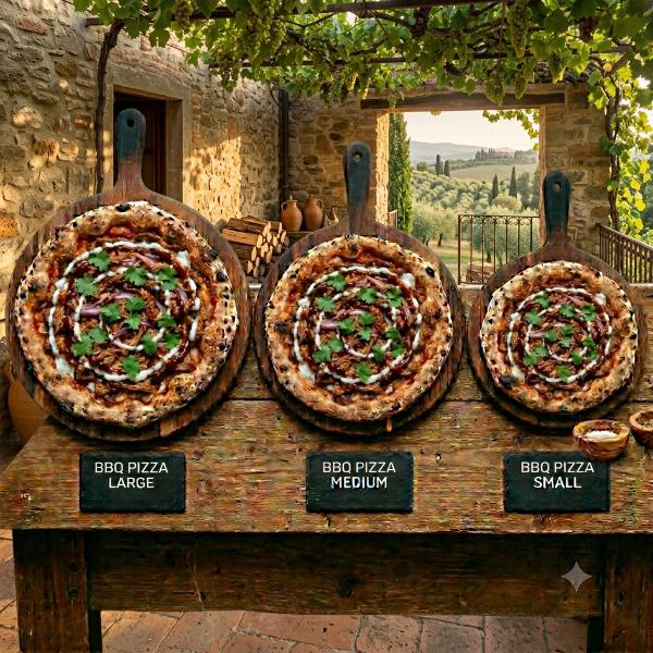 BBQ Pizza Large