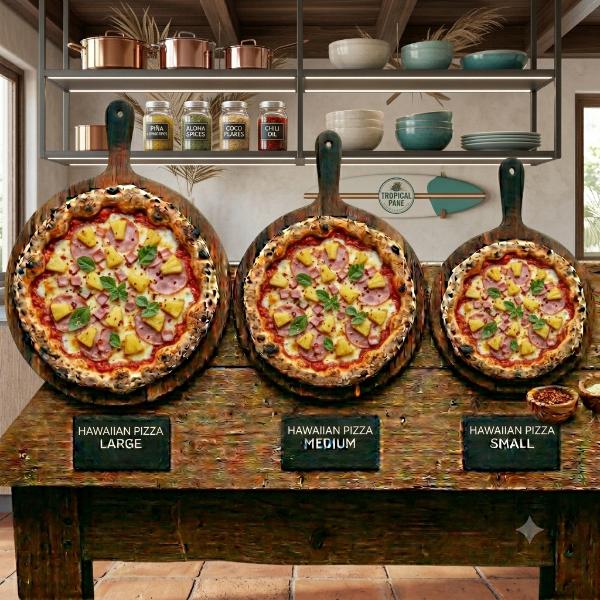 Hawaiian Pizza Large
