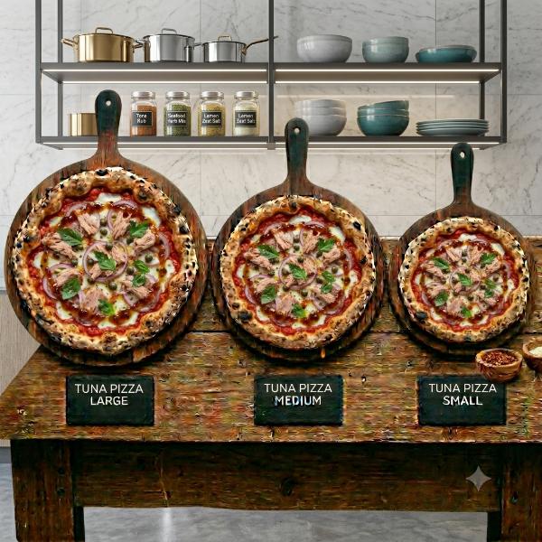 Tuna Pizza Large